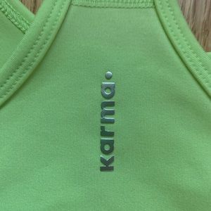 Karma sleeveless workout shirt